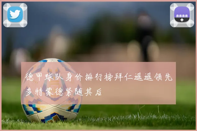德甲球队身价排行榜拜仁遥遥领先多特蒙德紧随其后
